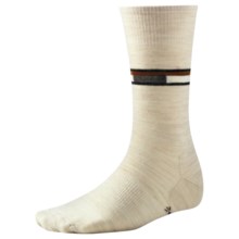 SmartWool Lofted Casual Socks - Merino Wool, Crew (For Men) in Natural Heather - 2nds