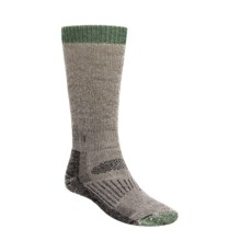 SmartWool Merino Wool Extra-Heavyweight Hunting Socks (For Men and Women) in Grey/Forest - 2nds