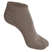 SmartWool Micro Toe Socks - Merino Wool (For Men and Women) in Taupe - 2nds