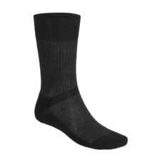 SmartWool Nailhead Grid Casual Socks - Merino Wool (For Men) in Black - 2nds