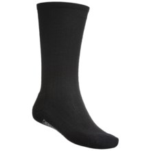 SmartWool New Classic Rib Casual Socks - Crew (For Men) in Black - 2nds