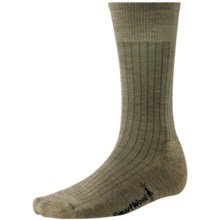 SmartWool New Classic Rib Casual Socks - Crew (For Men) in Chino Heather - 2nds
