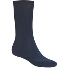 SmartWool New Classic Rib Casual Socks - Crew (For Men) in Dark Navy - 2nds