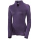 Smartwool NTS Base Layer Top - Midweight Merino Wool, Zip Neck, Long Sleeve (For Women)