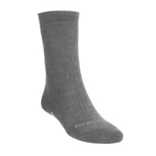 SmartWool On the Job Crew Socks - Merino Wool, Lightweight (For Men and Women) in Grey - 2nds
