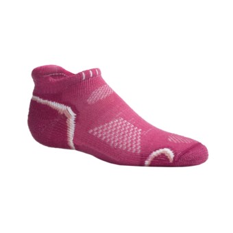 SmartWool Outdoor Light Micro Socks - Merino Wool (For Kids and Youth) in Peony