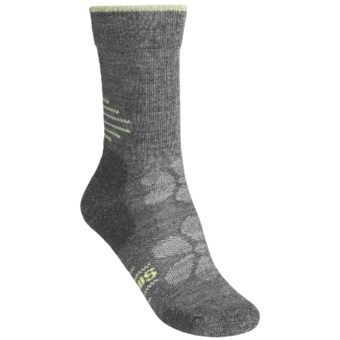 SmartWool Outdoor Sport Light Socks - Merino Wool, Lightweight, Crew (For Women) in Medium Grey