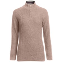 SmartWool Owl Creek Sweater - Merino Wool, Mock Neck (For Women) in Oatmeal - 2nds