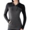 SmartWool Palisade Hoodie Sweatshirt - Merino Wool (For Women) in Charcoal Heather
