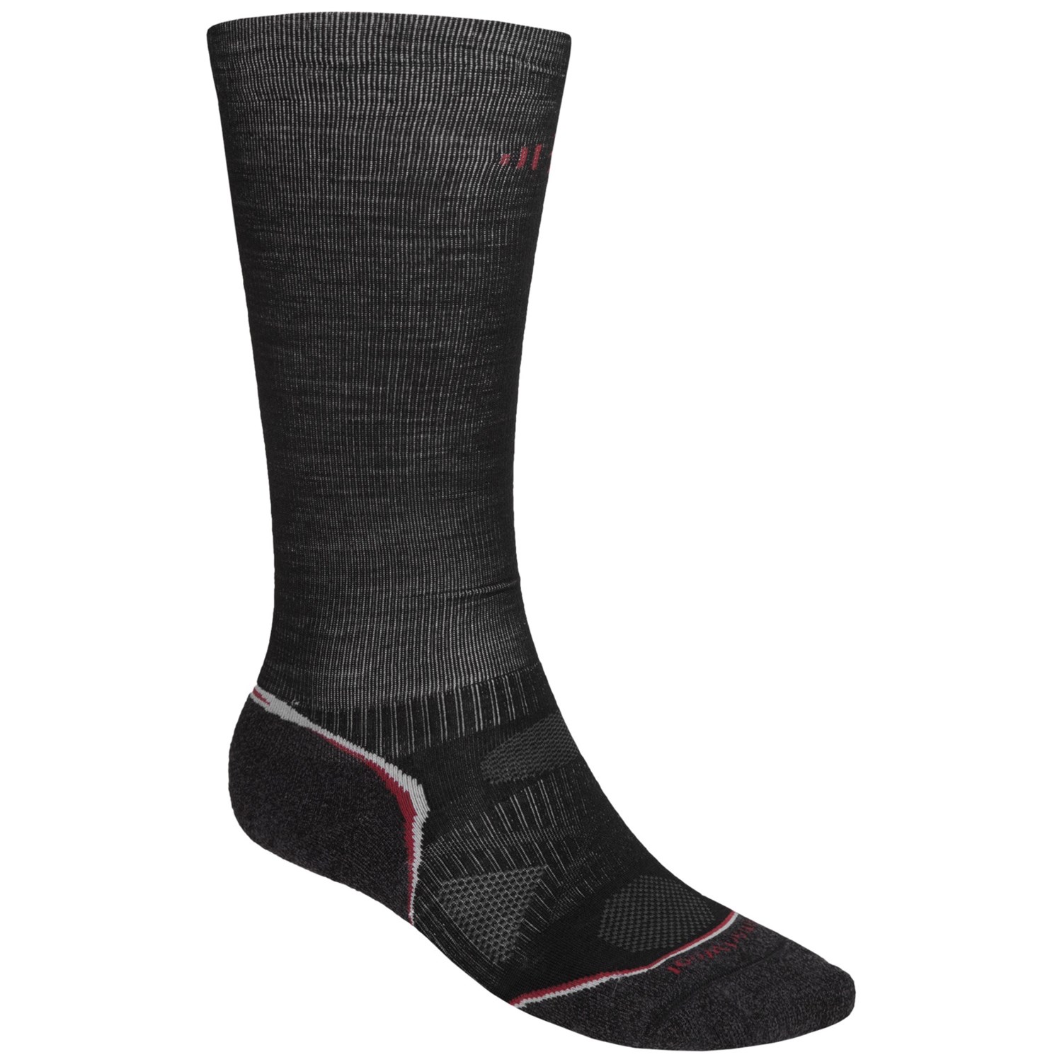  Graduated Compression Socks  Merino Wool For Men and Women in Black