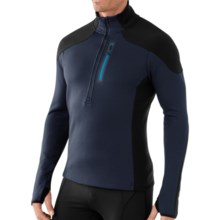 SmartWool PHD HyFi Midlayer Top - Merino Wool, Zip Neck, Long Sleeve (For Men) in Deep Navy - Closeouts