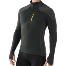 SmartWool PHD HyFi Midlayer Top - Merino Wool, Zip Neck, Long Sleeve (For Men) in Forest - Closeouts