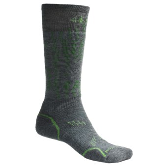 SmartWool PhD Light Ski Socks - Merino Wool (For Men and Women) in Lime