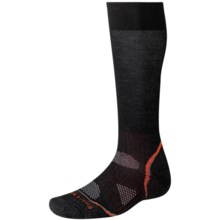 SmartWool PhD Mountaineer Socks - Merino Wool, Over-the-Calf (For Men and Women) in Black - 2nds