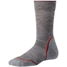 SmartWool PhD Outdoor Light Socks - Merino Wool, Crew (For Women) in Light Grey - 2nds