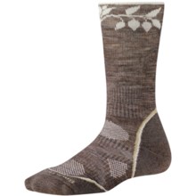 SmartWool PhD Outdoor Light Socks - Merino Wool, Crew (For Women) in Taupe - 2nds