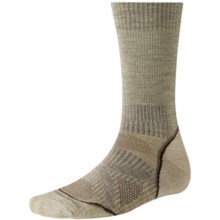 SmartWool PhD Outdoor Light Socks - Merino Wool, Lightweight, Crew (For Men and Women) in Oatmeal - 2nds