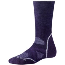 SmartWool PhD Outdoor Medium Crew Socks - Merino Wool, Midweight (For Women) in Imperial Purple - 2nds