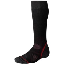 SmartWool PhD Outdoor Socks - Merino Wool, Heavyweight, Over-the-Calf (For Men and Women) in Black - 2nds