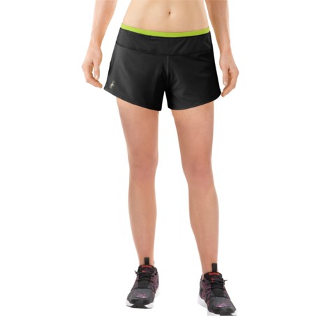 SmartWool PhD Run Shorts - Merino Wool, Built-In Brief For Women