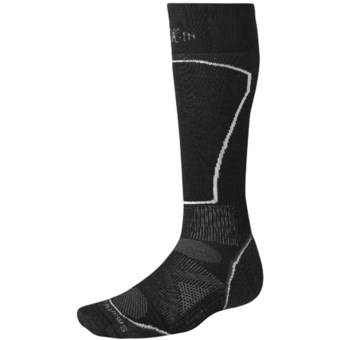 SmartWool PhD Ski Light Socks - Merino Wool (For Men and Women) in Black