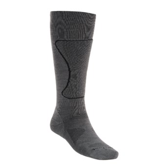 SmartWool PhD Surefoot Ski Racer Socks - Merino Wool (For Men and Women) in Graphite