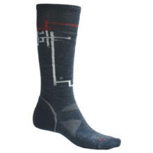 SmartWool PhD Surefoot Ski Racer Socks - Merino Wool (For Men and Women) in Union Blue - 2nds