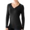 SmartWool Piney Lake Henley Sweater - Merino Wool (For Women) in Black