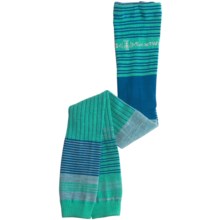 SmartWool Pipp Footless Tights - Merino Wool (For Girls) in Spearmint - 2nds