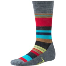 SmartWool Saturnsphere Socks - Merino Wool, Over-the-Calf (For Men and Women) in Medium Gray - 2nds