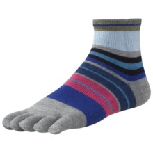 SmartWool Saturnsphere Toe Socks - Merino Wool (For Women) in Light Grey Heather - 2nds