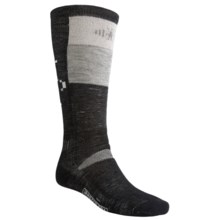 SmartWool Ski Socks - Medium Cushion (For Men And Womens) in Black/Grey Graphic - 2nds