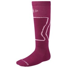 SmartWool Snowboard Socks - Merino Wool (For Kids and Youth) in Berry - Closeouts