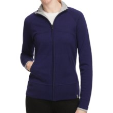 SmartWool SportKnit Sweater - Merino Wool, Full Zip (For Women) in Imperial Purple - Closeouts