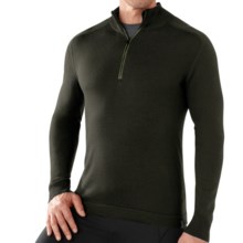 SmartWool Sportknit Sweater - Zip Neck, Long Sleeve (For Men) in Forest - Closeouts