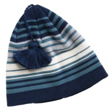 SmartWool Straightline It Hat - Merino Wool (For Men and Women) in Navy Heather - Closeouts