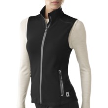 SmartWool TML Mid Vest - Merino Wool (For Women) in Black - Closeouts
