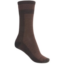 SmartWool Traverser Socks - Merino Wool, Crew (For Men) in Espresso Marl - 2nds