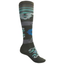 SmartWool Verdancy Socks - Merino Wool, Over-the-Calf (For Women) in Forest - 2nds