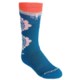 SmartWool Wintersport Floral Socks - Merino Wool, Over-the-Calf (For Girls)
