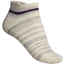 SmartWool Yipes Stripes Low Socks - Merino Wool (For Women) in Natural - 2nds