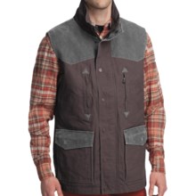 Smith & Wesson Range Vest - Cotton Canvas (For Men) in Walnut - Closeouts