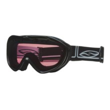 Smith Optics Anthem Snowsport Goggles - Spherical Mirror Lens (For Women) in Foundation Black/Ignitor Mirror - Closeouts