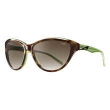 Smith Optics Cypress Sunglasses (For Women) in Apple Tortoise/Brown Gradient - Closeouts