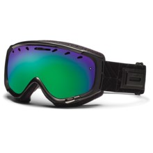 Smith Optics Phase Snowsport Goggles (For Women) in Gunmetal Coven/Green Sol-X Mirror - Closeouts