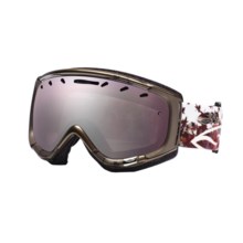 Smith Optics Phase Snowsport Goggles - Spherical Mirror Lens (For Women) in Bronze Fallen/Ignitor Mirror - Closeouts