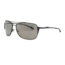 Smith Optics Rosewood Sunglasses - Polarized (For Women) in Matte Black/Gold Mirror - Closeouts
