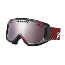 Smith Optics Scope Graphic Snowsport Goggles in Black/Red Commodore/Ignitor Mirror - Closeouts