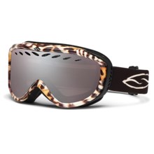 Smith Optics Transit Air Snowsport Goggles - Ignitor Mirror Lens in Black Monarch/Ignitor Mirror - Closeouts