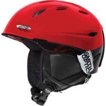 Smith Optics Transport Snowsport Helmet in Red Dark Sky - Closeouts